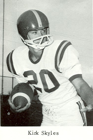 1966 varsity football player Kirk Skyles 